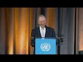 watch un secretary general antónio guterres speech on climate action