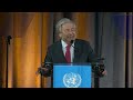 watch un secretary general antónio guterres speech on climate action