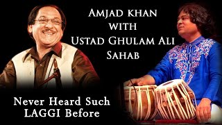 Ustad Ghulam Ali khan sahab with Amjad khan || Awesome Laggi || Tabla Solo