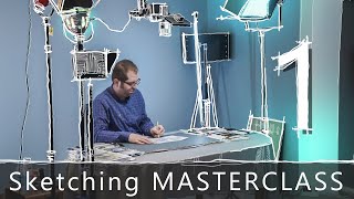 Architectural Sketching MASTERCLASS | 120 hours | all about sketching | 01