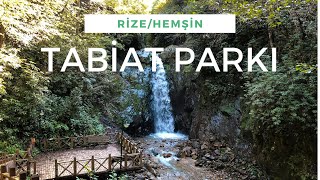 MUHTEŞEM ŞELALE YOLU (Rize Hemşin Akyamaç Tabiat Parkı)