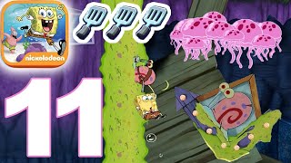 SpongeBob Patty Pursuit - All Jellyfish Fields Spatulas Locations Walkthrough Video (iOS Android)