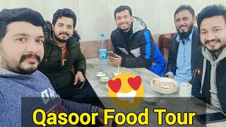 Qasoor Food Tour | javed fish corner kasur | best Pakistani Food Vlogger | Badar Bhai