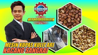 Mesin Kupas Kulit Ari Kacang Tanah Sangrai Dan Goreng Premium Quality