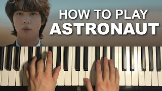 BTS 진 (Jin) 'The Astronaut'  (Piano Tutorial Lesson)