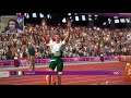 intense 200m sprint london 2012