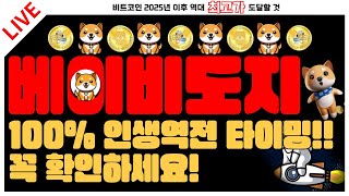 베이비도지 - 100% 인생역전 타이밍!!! 꼭 확인하세요!