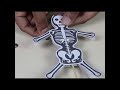 Paper Skeletal Model #shortsvideo #youtubeshorts #Shorts #skeletal