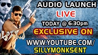 Aagadu Audio Launch Live Promo - Mahesh Babu, Tamanna, Srinu Vaitla | Silly Monks