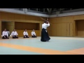 aikido 合気道三浦2015演武会 岩間流