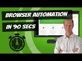 Browser Automation With Javascript
