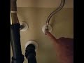 how to shut off water under bathroom sink