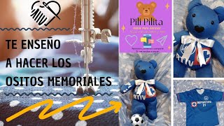 Como hacer un osito memorial? osos de tela, oso del recuerdo tutorial