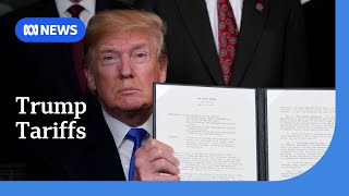 Trump imposes tariffs on Canada, Mexico and China | ABC NEWS