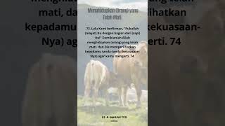 Menghidupkan Orang yang Telah Mati #motivasi #nasehat #alquran