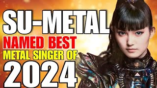 SU-METAL MAKES HISTORY: NAMED BEST METAL SINGER OF 2024!