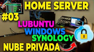 Como crear  TU PROPIA NUBE PRIVADA - SERVIDOR CASERO  -LUBUNTU - WINDOWS y SISTEMA OPERATIVO NAS - 2