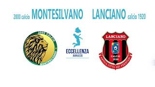 Eccellenza: 2000 Calcio Montesilvano - Lanciano Calcio 1920 2-1