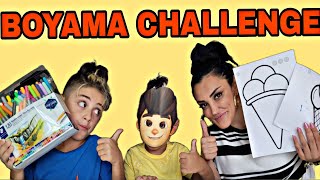 EMİR VE EFE İLE DONDURMA BOYAMA CHALLENGE!!