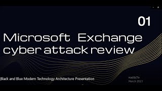 Cyber attack on Microsoft exchange