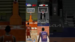 Kevin Durant, First 2K Game vs NBA 2K23