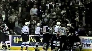 Dan Cloutier vs Scott Mellanby - rough