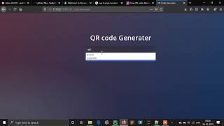 QR code generator website using Flask Python [With Code]