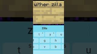 Wither zilla in Minecraft. No Mods!