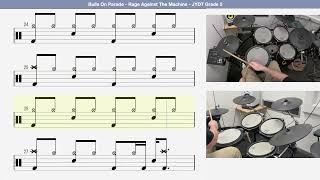 🥁 How To Play - Bulls On Parade   Rage Against The Machine   JYDT Grade 5