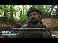 watch reporter braves russian shelling to visit bakhmut frontline