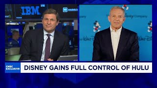 CEO Bob Iger on Disney gaining full control of Hulu: We are very pleased with this
