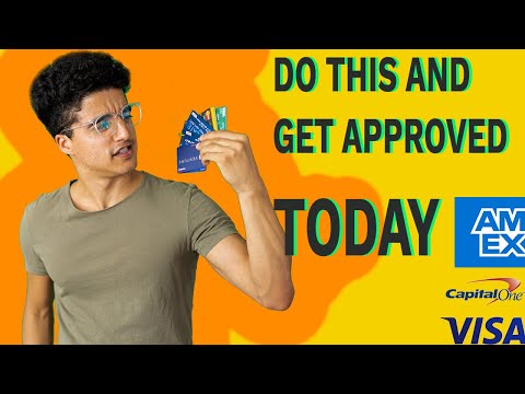 How to get approved to any credit card! How to get approved to any credit card!