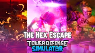 HexScape All Nights Cinematic | Tower Defense Simulator | Roblox