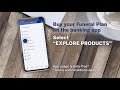 Buy Your Funeral Plan on the Mobile Banking App