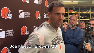 Joe Flacco on what brought him to the Browns in first Cleveland press conference