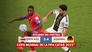 Costa Rica vs. Alemania (2-4) | Resumen del Partido | Mundial Catar 2022