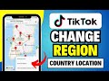 How to Change Your TikTok Region Country Location on Iphone & Android 2024