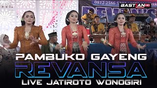 Download Mp3 PAMBUKO CAMPURSARI GAYENG REVANSA INDONESIA LIVE JATIROTO  - BASTIAN HD MULTIMEDIA - DD AUDIO
