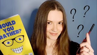 ASMR | Asking Would You Rather Questions 🧐 🖊️  (150 Questions, Soft Spoken)