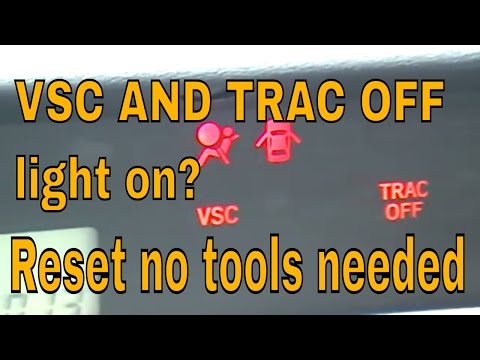 2005 Toyota Sienna Xle Limited Slip Indicator Sensor False Positive