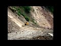 dangerous real landslide caught on camera live