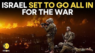 Israel-Hamas War LIVE: Flares descend on Gaza through the night | WION LIVE