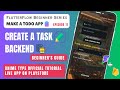 How to Set Up Task UI Backend in FlutterFlow | To-Do App Backend Integration