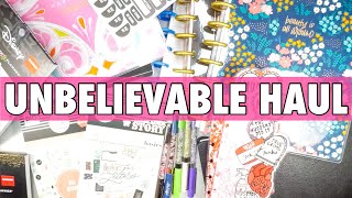 UNBELIEVEABLE Planner Haul | NEW RELEASE Happy Planner + Shop Villabeautifful + Paper in Paradise