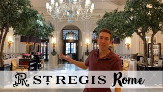 The St. Regis Rome Italy!! Most Luxurious & Expensive Hotel In Rome- Full Review!