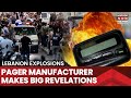 Taiwanese Pager Manufacturer Reveals New Details Following Lebanon Explosions; What Did He say?