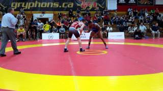 2015 Canada Cup: 86 kg Connor Evans (AUS) vs. Jasmit Phulka (CAN)