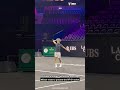 effortless striking from roger federer wilson event at the laver cup 2024 tennis