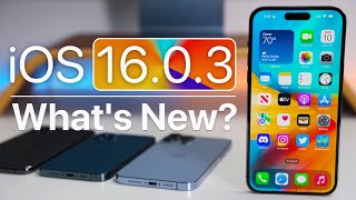 iOS 16.0.3 is Out! - What's New?