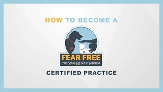 Pathway to Practice Certification: How to Become a Fear Free Certified Practice